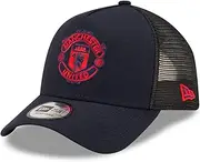 [New Era] A-Frame Mesh Trucker Cap - Manchester United Navy