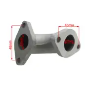 Intake Pipe Inlet Manifold For 49cc 110cc Kandi Go Kart 49FM5 49FM5-E 110GKG-2