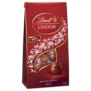 Lindt LINDOR Milk Chocolate Bag 125g