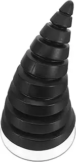 Parliky Suction Cup Horn Decoration for Motorcycle Helmets Cool Helmet Accessory Durable Fake Horn for Motorbike Bicycle and Ski Helmets Eye Catching Design
