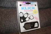 sightline KLICK reading glasses with magnifier +2.25 NEW