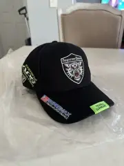 Supreme SS25 Racing Team 6 Panel Cap Hat Black One Size New IN HAND