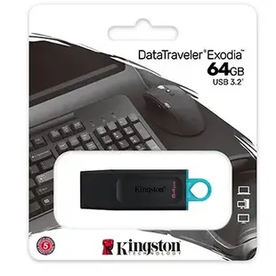 Kingston 金士頓 64G DTX 64GB DataTraveler Exodia USB 隨身碟