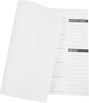 Uonlytech 1Pc Monthly Planner Notepad Lightweight Schedule Noting Book for Work Study Easy to Carry for Organizing Tasks Ideas Reminders