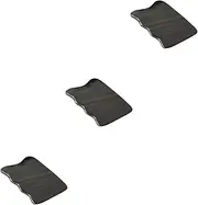 3pcs Scraping Plate Body Scraping Tools Face Massager Natural Horn Scraping Massage Face Scraper Tool Gua Sha Horn Guasha Gua Sha Buffalo Vial Board Face Tool Massage Plate Black