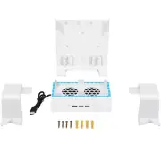 Wall Mount Stand Controller Holder & Extended USB Ports for Console