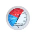 2" Outdoor BBQ Smoking Thermometer Gauge Charcoal Grill Smoker Temperature Tool