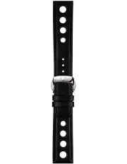 [Tissot] Official Leather 20mm Watch Strap in Black