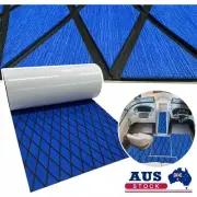 Blue Boat Decking Sheet Marine Flooring Carpet | EVA Foam Sea Deck Floor Mat