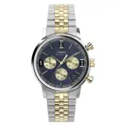 Timex Marlin Chronograph Tachymeter Classic 40mm Stainless Steel Watch TW2W60200
