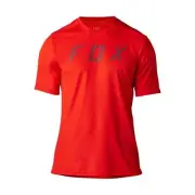 FOX Ranger SS Jersey Moth Race - Flo Red
