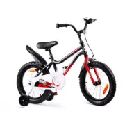 Chipmunk Mk 16 Inch Kids/Childrens Freestyle Bicycle/Bike w/Training Wheels BLK