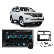 Blaupunkt BP800PLAY + RC1.0 Car Stereo Upgrade To Suit Prado 2017-2023 150 Ser.