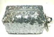 MAC SHINY MINI MAKE UP EMPTY POUCH WITH BALL NEW
