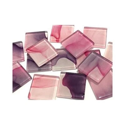 Ink Pattern 2.5cm Glass Tiles - No. 6 (HM) Mosaic Tiles Art