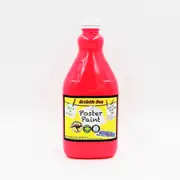 2 Litre Washable Uv Fluro Glow Poster Paint Pink Free Pump