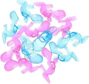 6 Pairs Doll Shoes Doll Accessories Doll House Supplies Dolls Costume Accessories Doll Boots Tiny House Accessories Mini House Ornaments Plastic