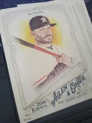 OSE ALTUVE 2018 TOPPS ALLEN & GINTER 5x7 #d/49 HOUSTON ASTROS