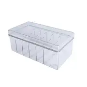 Plastic Cord Storage Box with Lid, Cable Organizers Case for Home Office8634
