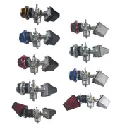 Carburetor & Intake & Air Filter for 49cc 66cc 80cc Racing Motorized Bicycle New