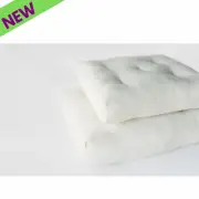 Holy Lamb Organics Wool Cushions Large Size 22" x 26" x 5" Natural Comfort