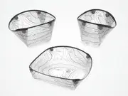 Fozzils Snapfold Solo Pack 3pc Dinnerware Set - Mist