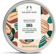 The Body Shop Shea Body Butter – Hydrating & Moisturizing Skincare for Very Dry Skin – Vegan – 6.4 oz