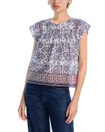 Velvet by Graham & Spencer Selene Cap Sleeve Top