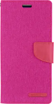 Goospery Canvas Diary For Galaxy S21 Plus - Pink