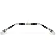 METEOR LAT Pull Bar Dual Handles - Cable Attachments, Cable Pulley Attachments, Exercise Machine Attachments