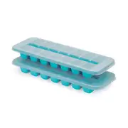 2PK Joseph & Joseph 33cm Flow Easy-Fill 14-Cube Ice Tray Mould Container Storage