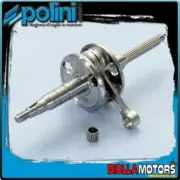 210.0048 CRANKSHAFT POLINI APRILIA SR 50 2T mod.94, 95, 96 Air BIELLA 80 - SP.10