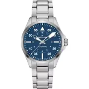Khaki Aviation Pilot Auto 39mm Blue Dial Stainless Steel Watch H76305140