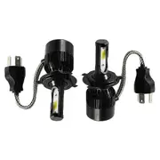 H4/9003/hb2 Hi/lo Led Headlight Bulbs, 2pcs Lumens Headlamp