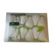 IKEA SOLVINDEN Pear Shaped 12 String Light Covers (No Lights) Outdoor Lighting