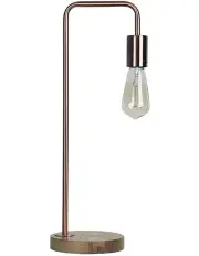 [Oriel Lighting] Lane Table Lamp Base Copper