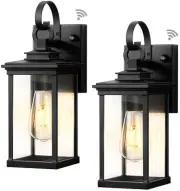 VIANIS Outdoor Wall Light Fixtures, Dusk to Dawn Exterior Wall Lighting, Porc...