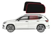 Genuine SNAPSHADES Car Rear Window Shades for Cupra/SEAT Ateca (KH7; 2016-Pre...