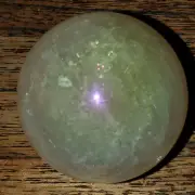 Aura Honey Calcite Crystal Sphere 54mm 220g