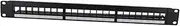 19-inch Network Cable Rack Coupler Patch Panel 24-Port Wall Mount Panel Cat6a Office
