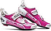 Sidi T-4 Air Carbon Comp Womens Triathlon Bike Shoes Fuchsia/White Size 40