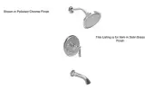 Newport Brass 3-2452BP/04- Balanced Pressure Tub & Shower Trim Set - Satin Brass