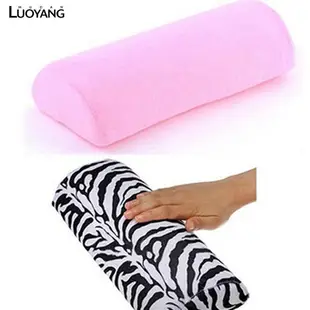 洛陽牡丹 美甲店專用手枕手墊 手腕墊 長條形毛巾手枕