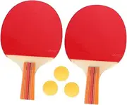 ifundom 1 Set Table Tennis Rackets for Training with Slip Grip and Random Handle Color for Play Suitable for All Ages Durable Material for Beginners and Experts