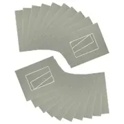 Nicola Spring A4 Frame Picture Mounts - for A5 (6" x 8") Image - Pack of 20