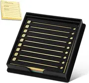 PLAFOPE Note Pad Holder Sticky Tape Dispensers Desk Memo Holder Compact Note Paper Dispenser Creative Templates