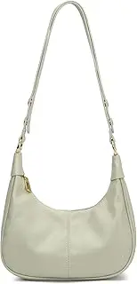 [Tanweibago] Small Hobo Bags Retro Crescent Shoulder Purse Women Soft Crossbody Handbag