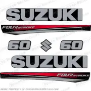 Fits Suzuki 60 Fourstroke New 2017 and Up Outboard Motor Engine - Red Cowl