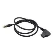 Male to 4 Pin Female Mini XLR Power Cable for Camera Monitor