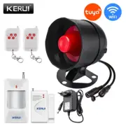 Tuya Smart WIFI Wireless Security Alarm System Siren 433Mhz Home Burglar Motion
